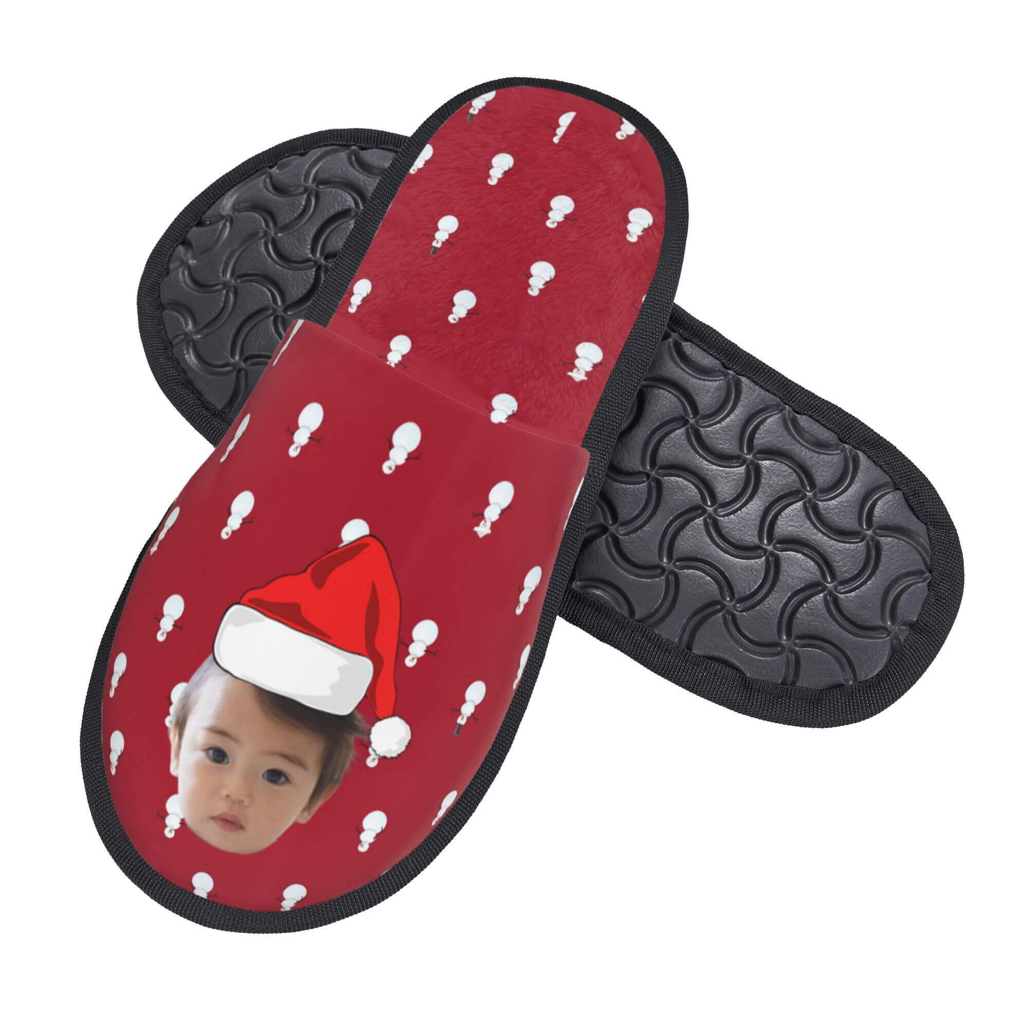 custom photo slippers