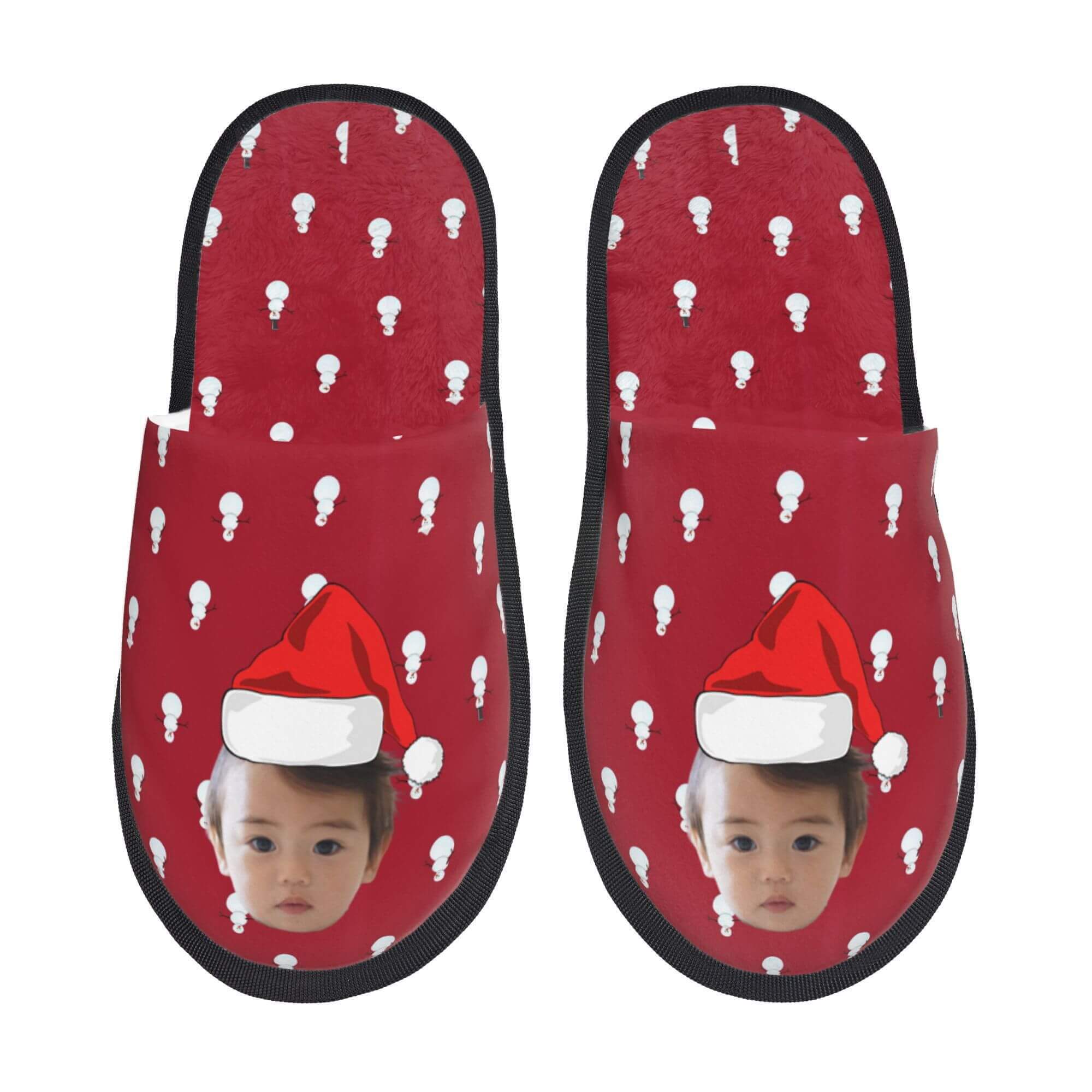 custom photo slippers