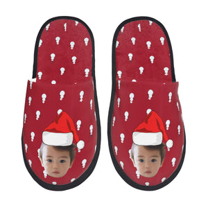 custom photo slippers