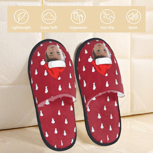 custom photo slippers