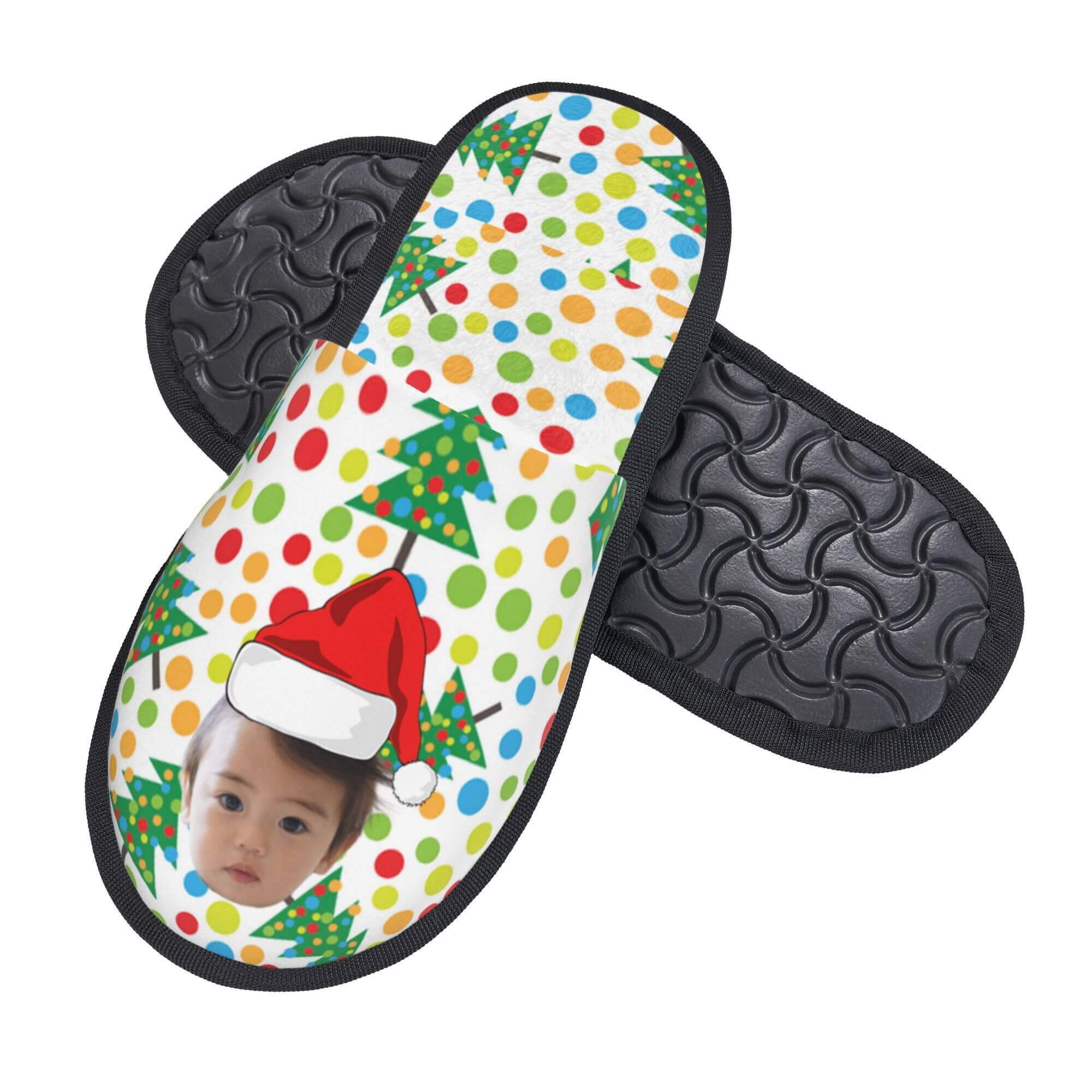 custom photo slippers