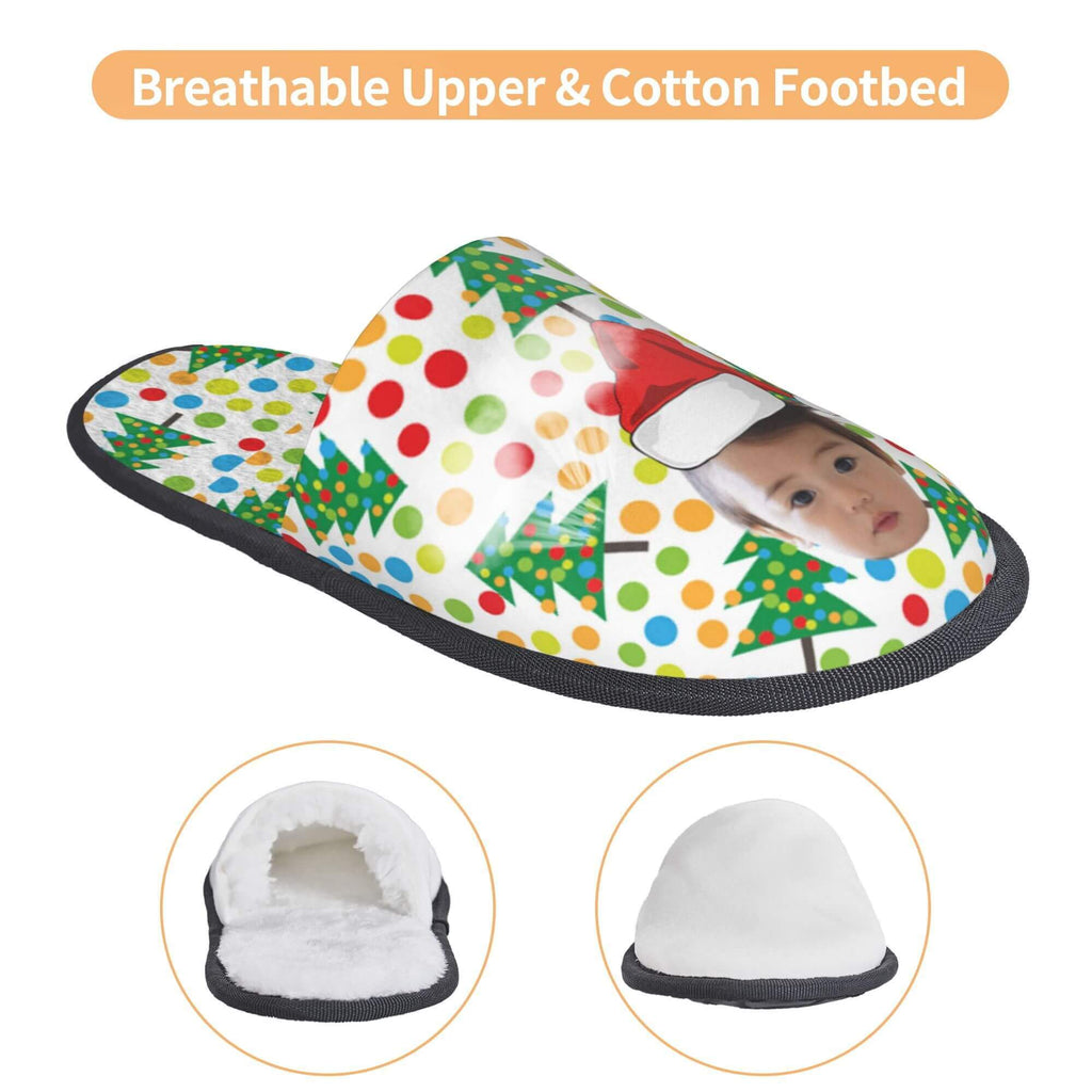 custom photo slippers