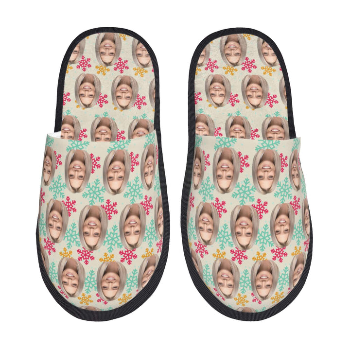 custom photo slippers