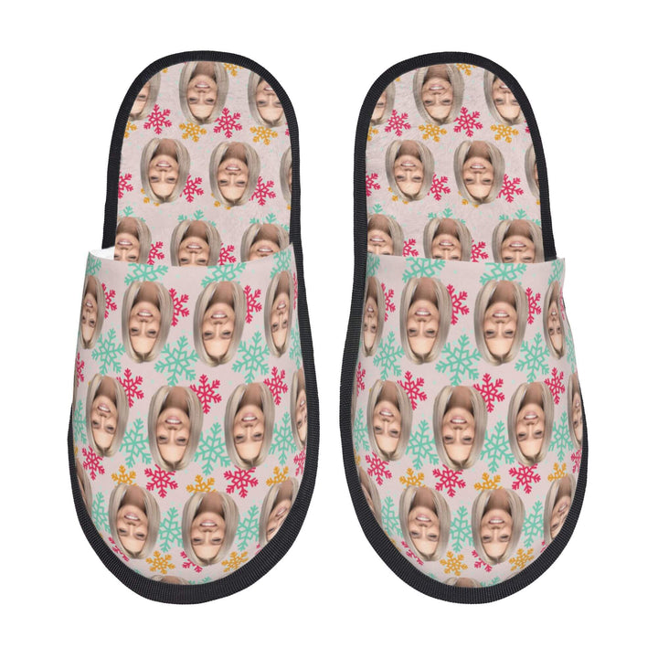 custom photo slippers