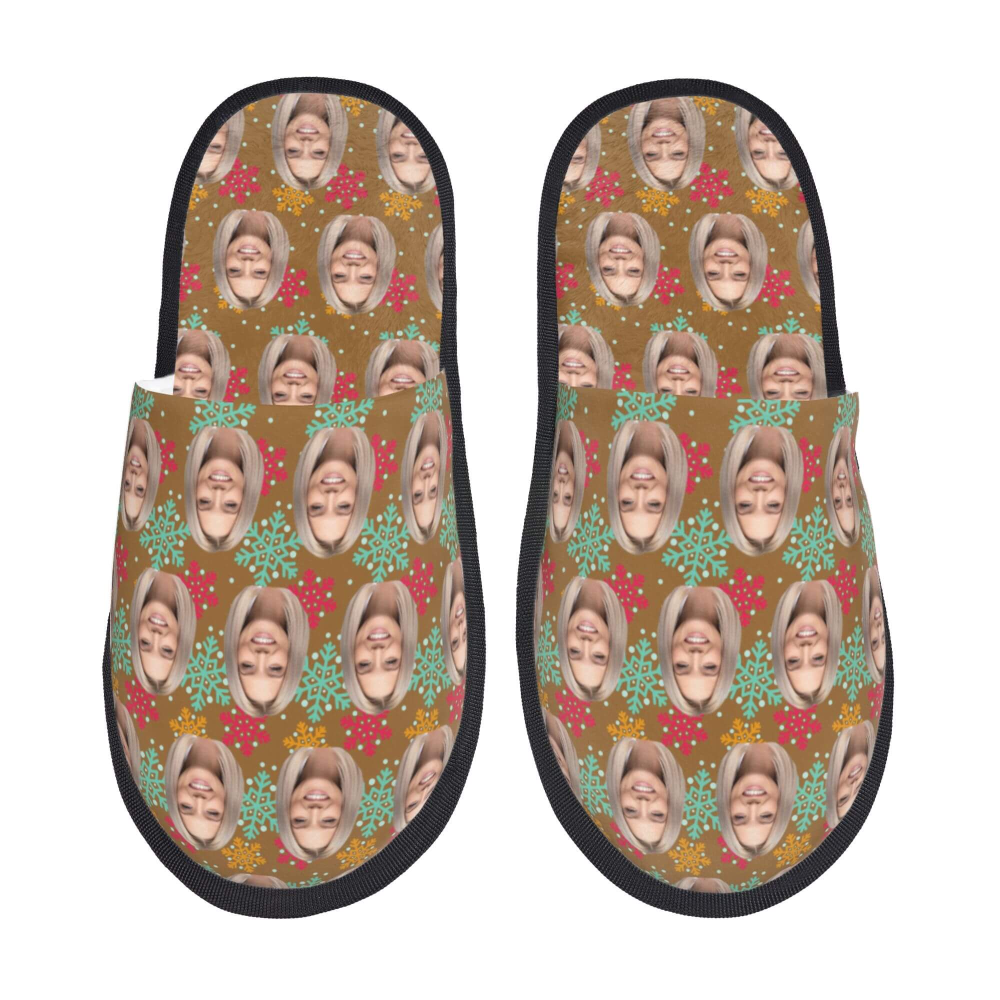 custom photo slippers
