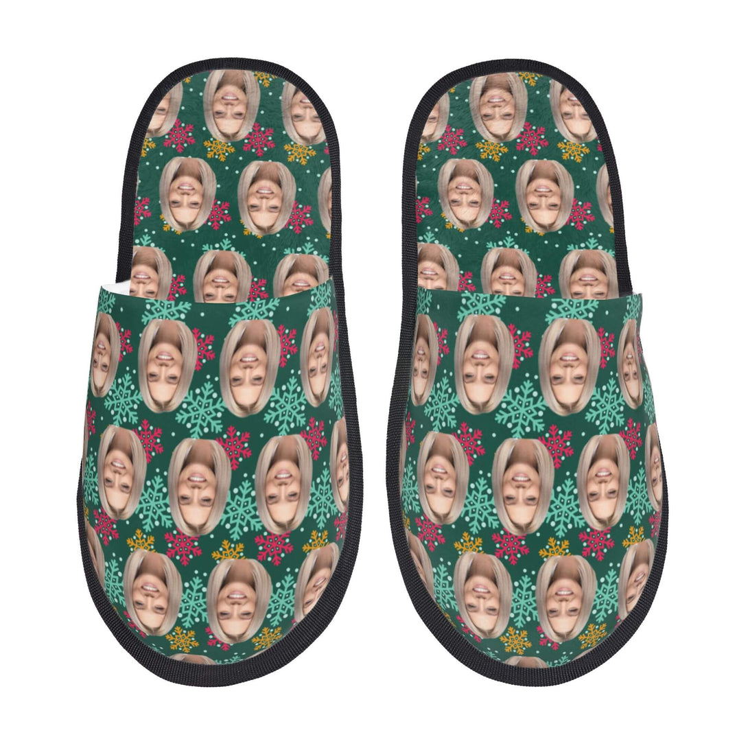 custom photo slippers