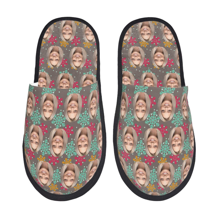 custom photo slippers