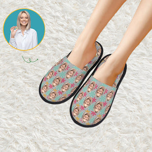 custom photo slippers