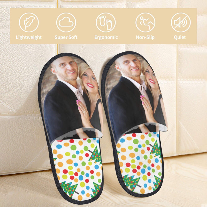 custom photo slippers