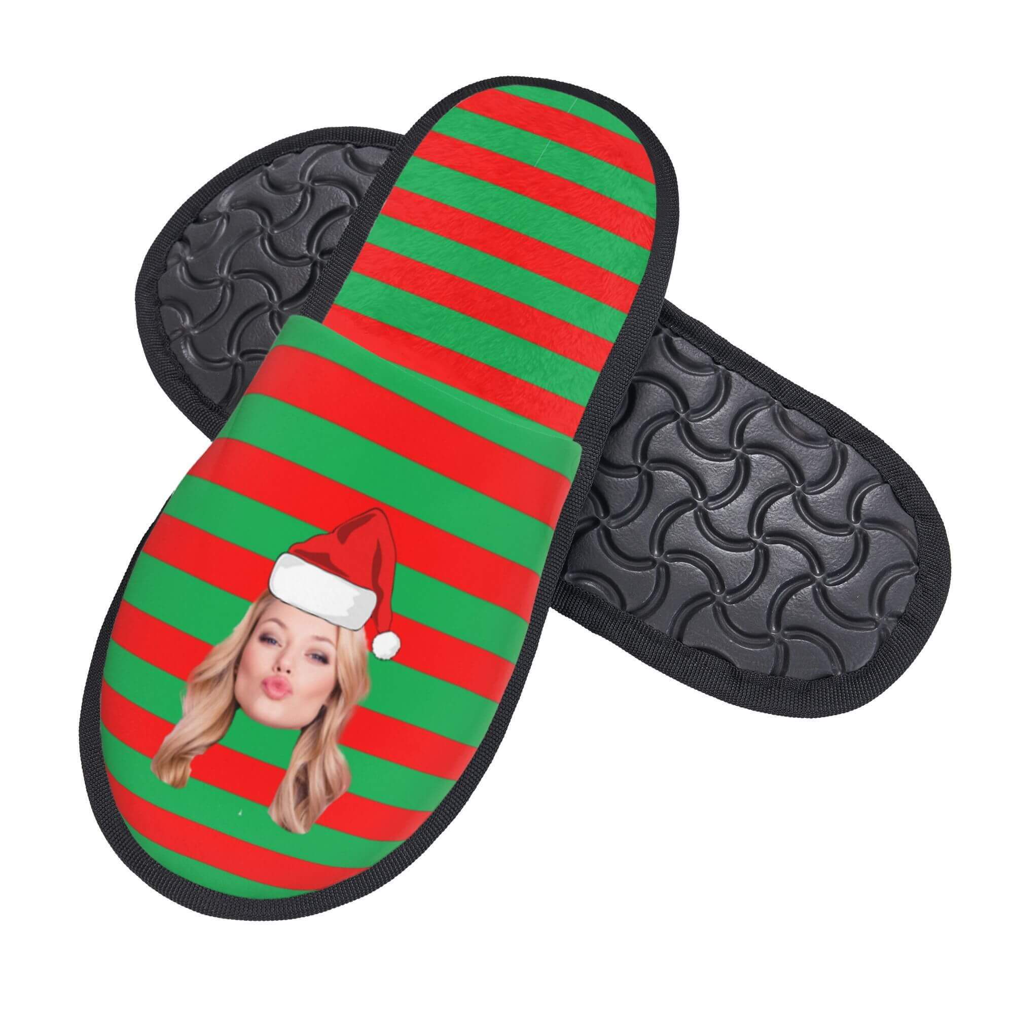 custom photo slippers