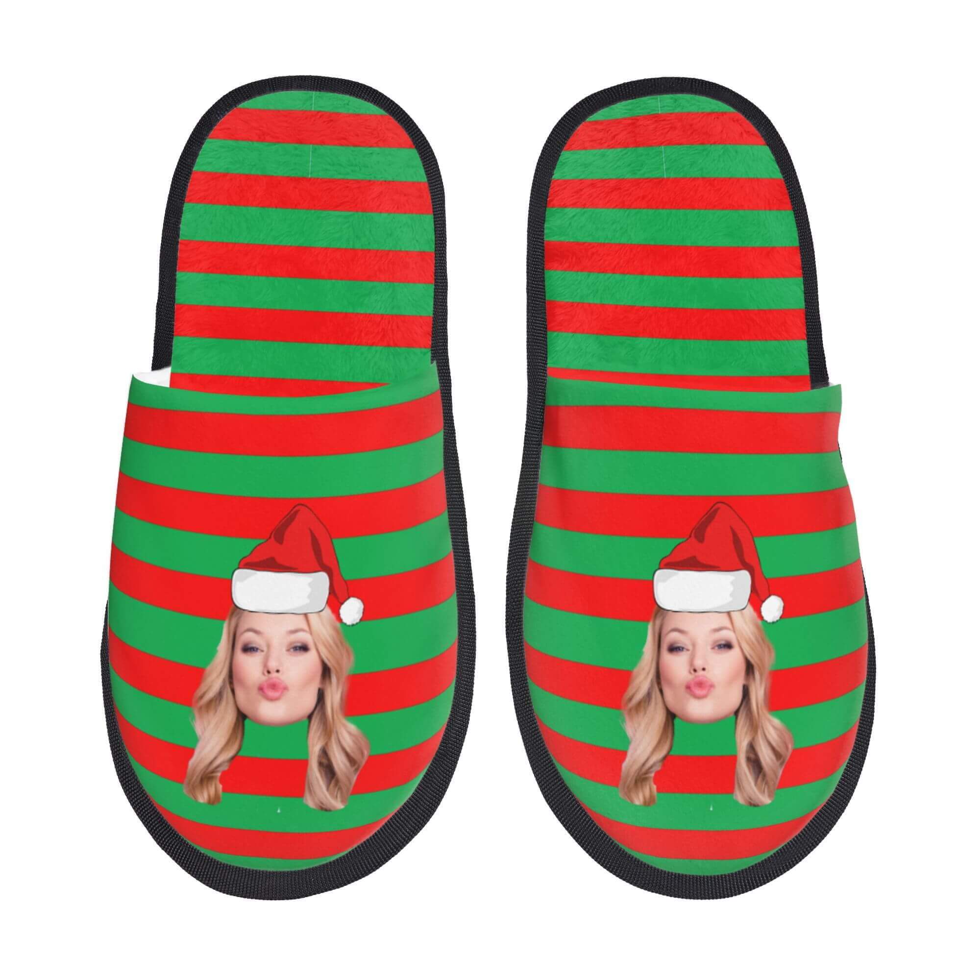 custom photo slippers