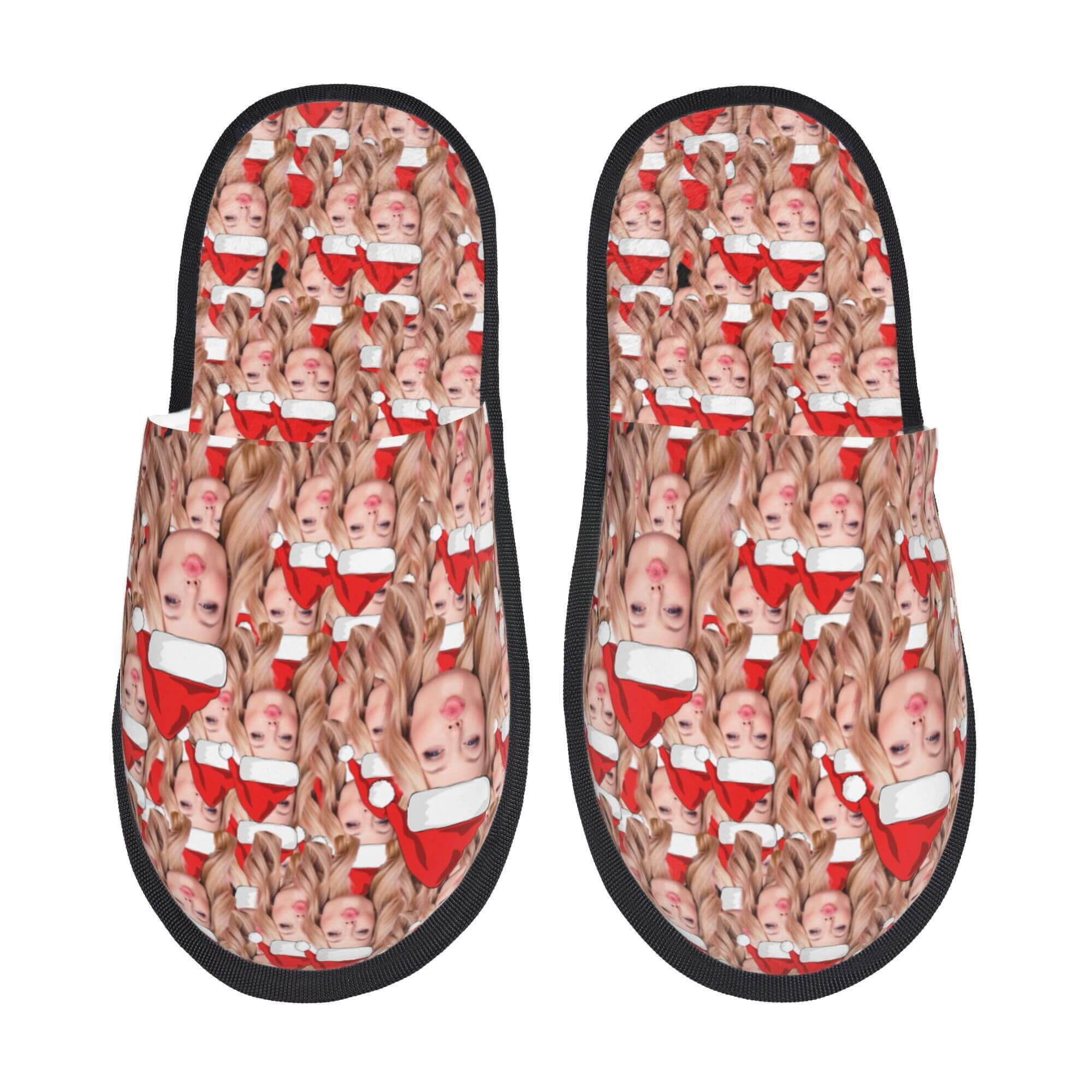 custom photo slippers