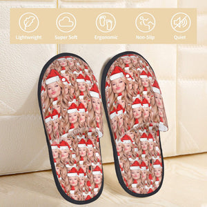 custom photo slippers