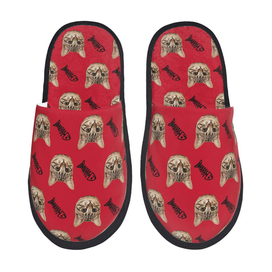 custom photo slippers