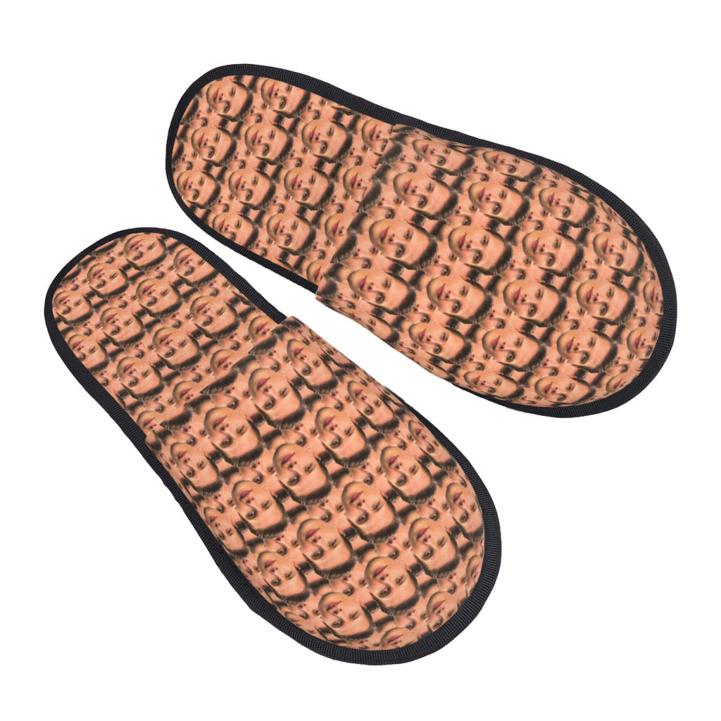 custom photo slippers