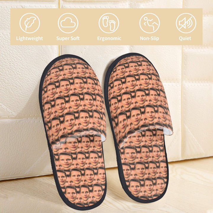 custom photo slippers