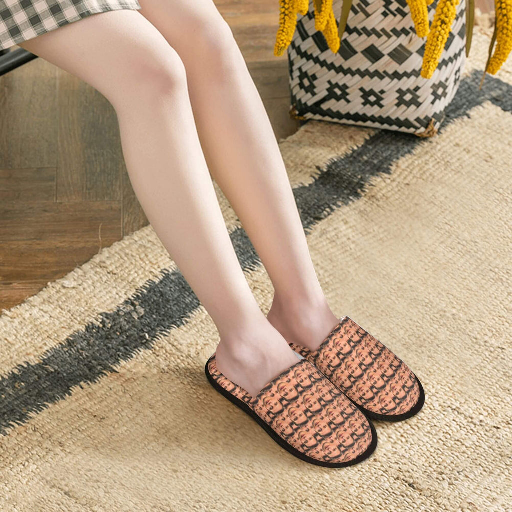 custom photo slippers