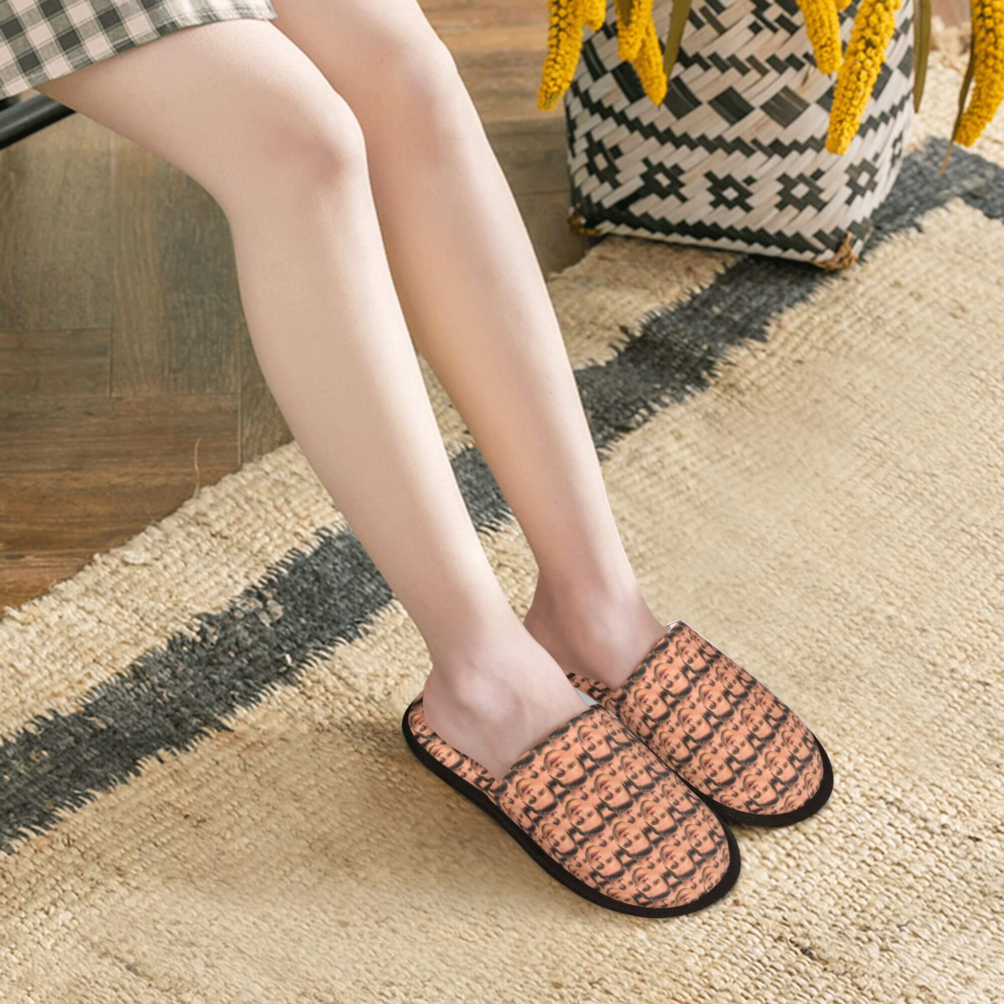 custom photo slippers