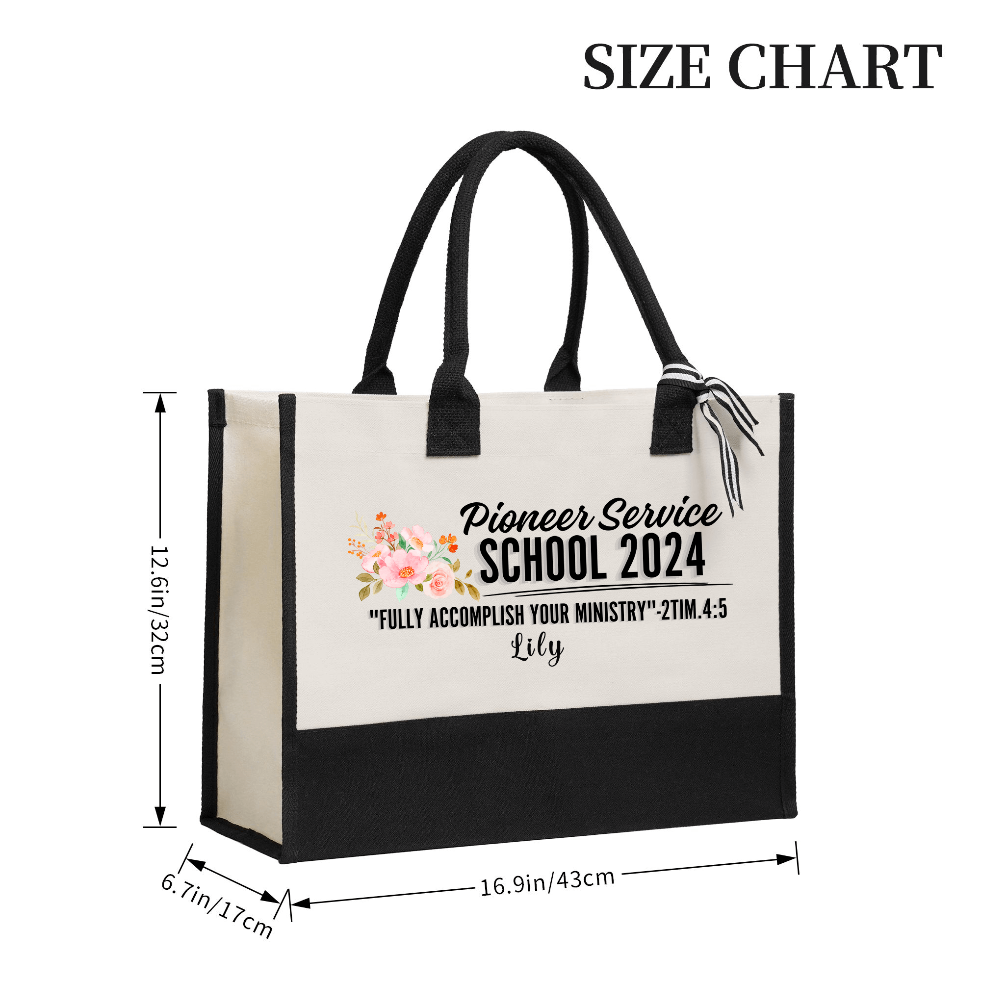 Pioneer Service School 2024 Teacher Tote Bag