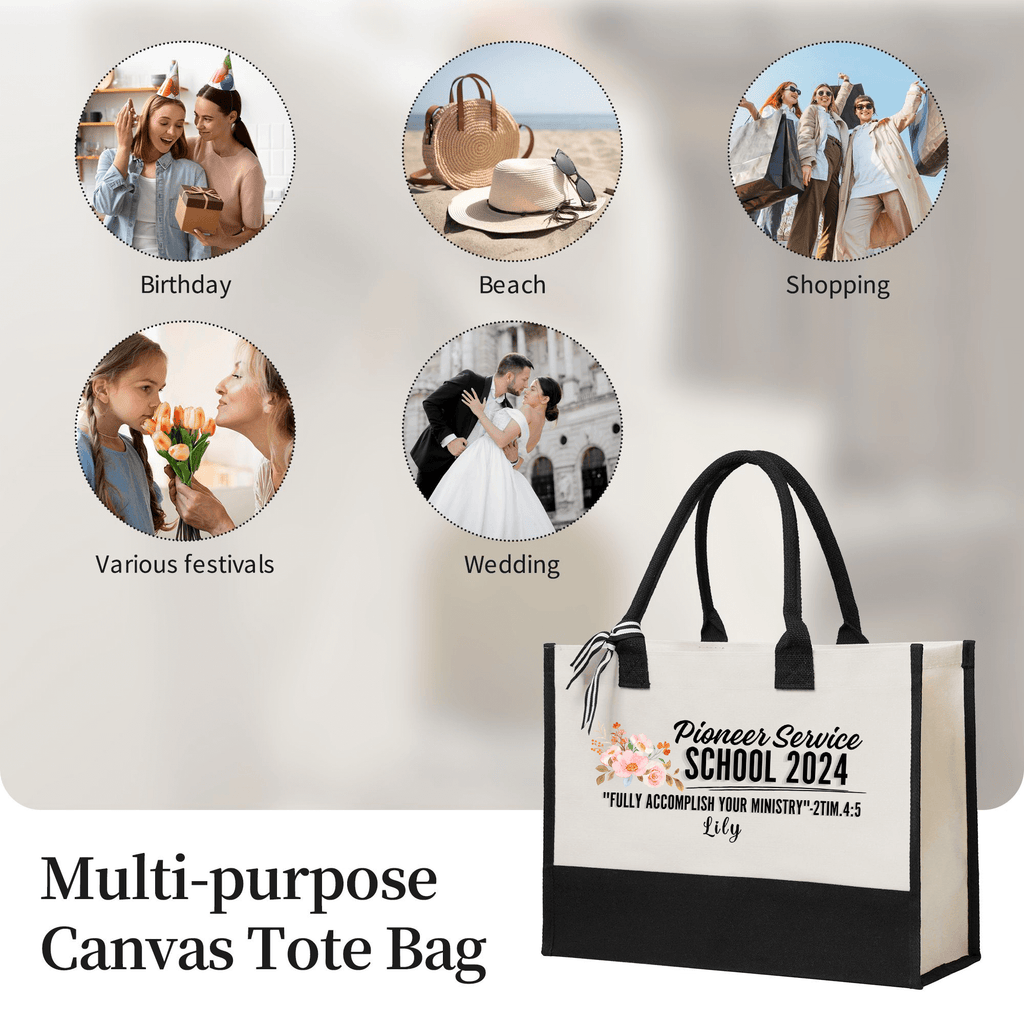 Pioneer Service School 2024 Teacher Tote Bag