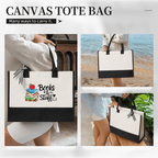Books and Stuff Tote Bag for Teacher Personalized Teacher Gift