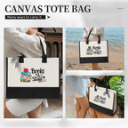 Books and Stuff Tote Bag for Teacher Personalized Teacher Gift