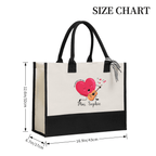 It's a Good Day to Make Music Tote Bag for Teacher Custom Totes