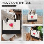 It's a Good Day to Make Music Tote Bag for Teacher Custom Totes