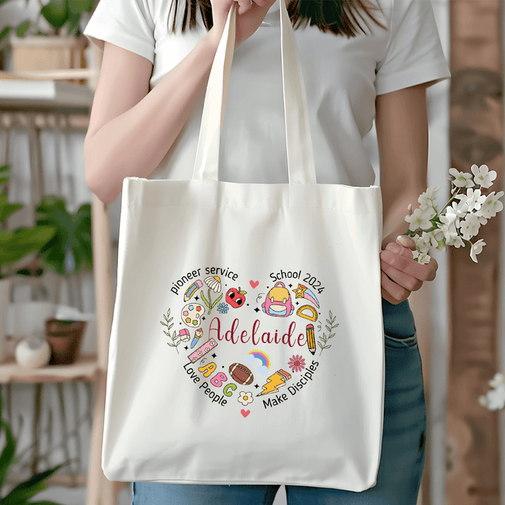 Personalized Teacher Bag