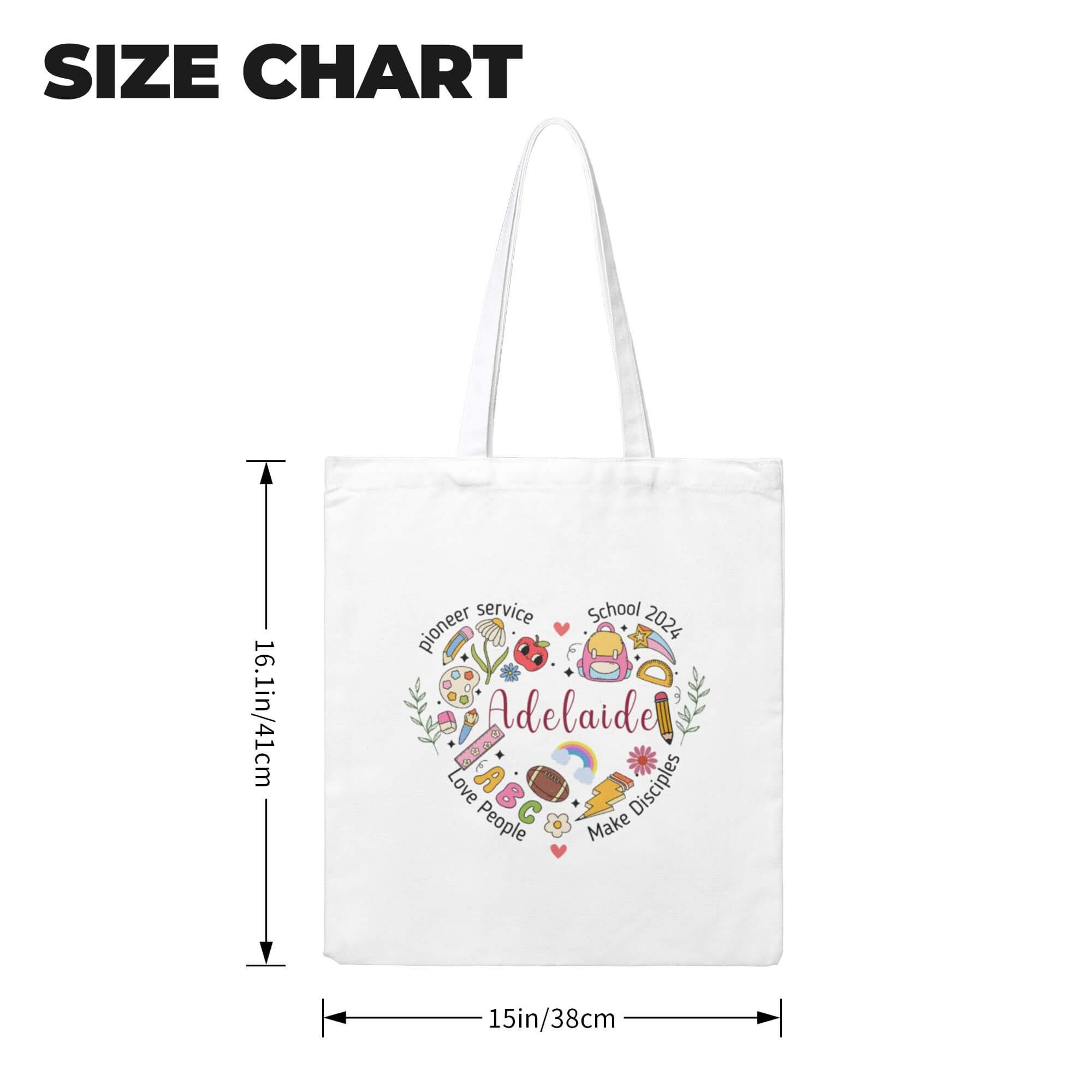 Personalized Teacher Bag