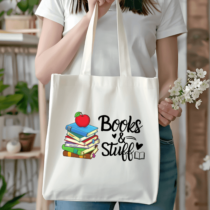 Personalized Teacher Cotton Canvas Tote Bag