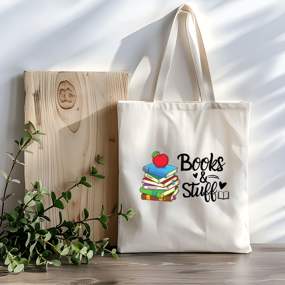 Personalized Teacher Cotton Canvas Tote Bag