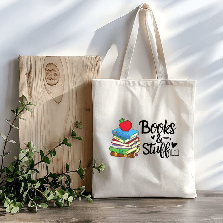 Personalized Teacher Cotton Canvas Tote Bag