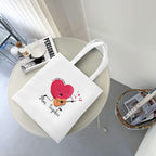personalized teacher tote bag