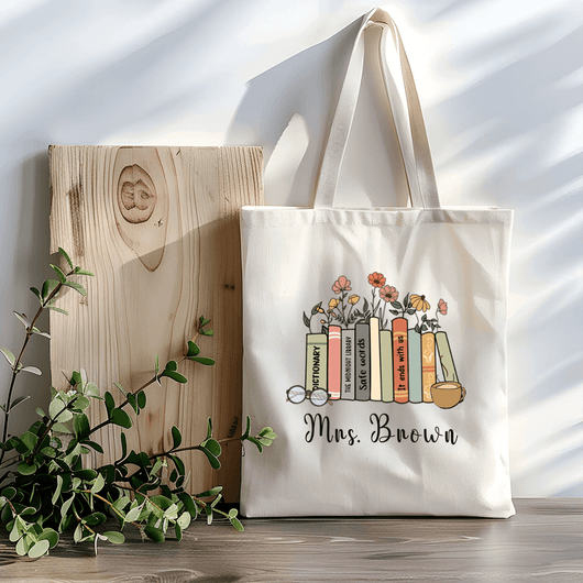 Tote Bags Canvas Teacher