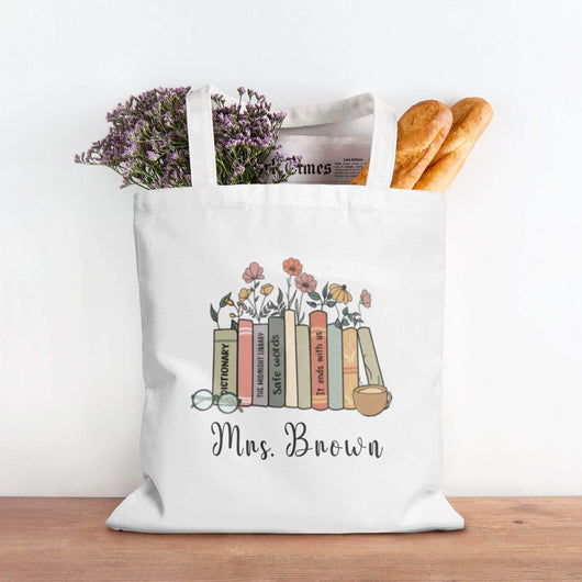 Tote Bags Canvas Teacher