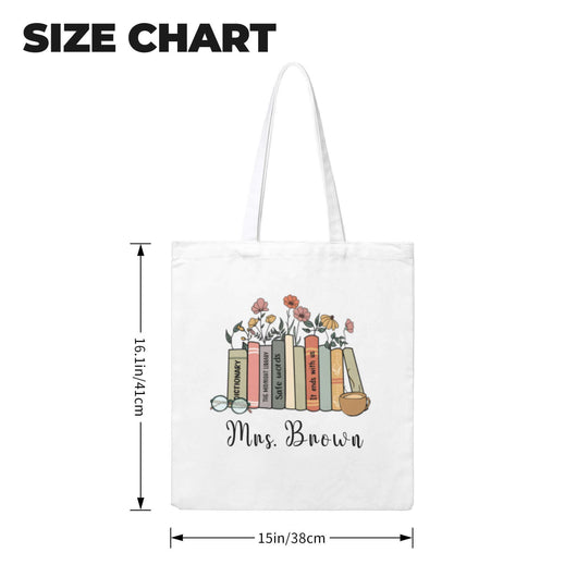 Tote Bags Canvas Teacher