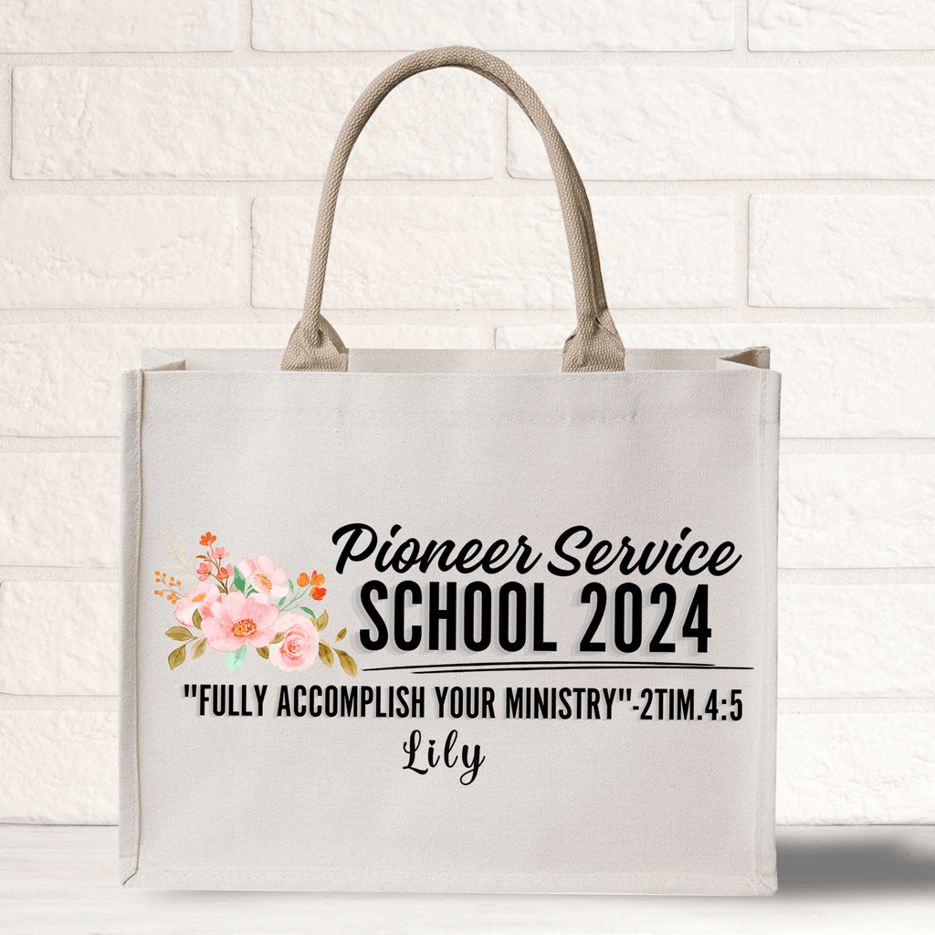 Pioneer Season School 2024 Teacher Tote Bag
