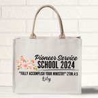 Pioneer Season School 2024 Teacher Tote Bag
