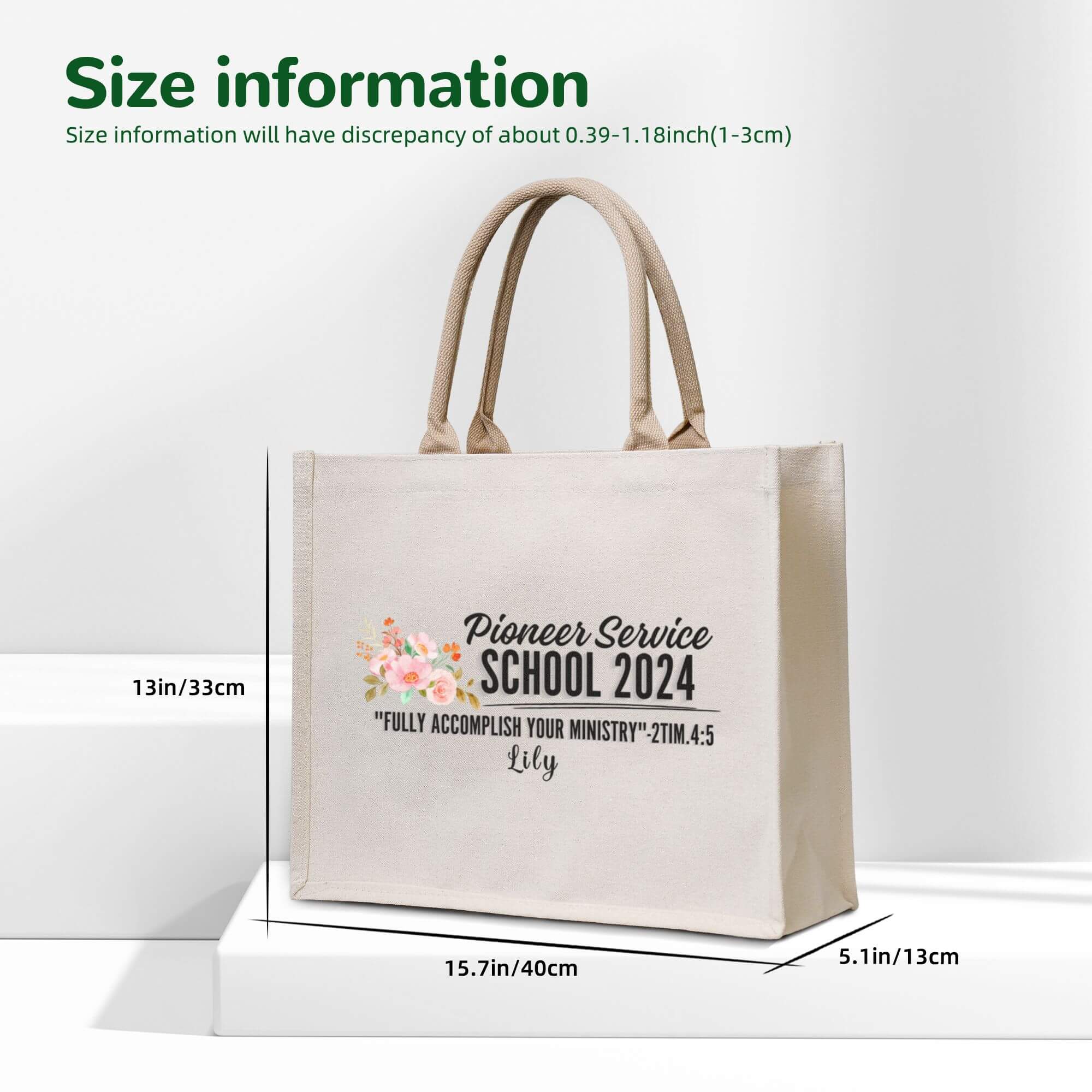 Pioneer Season School 2024 Teacher Tote Bag