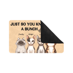 custom dog doormat