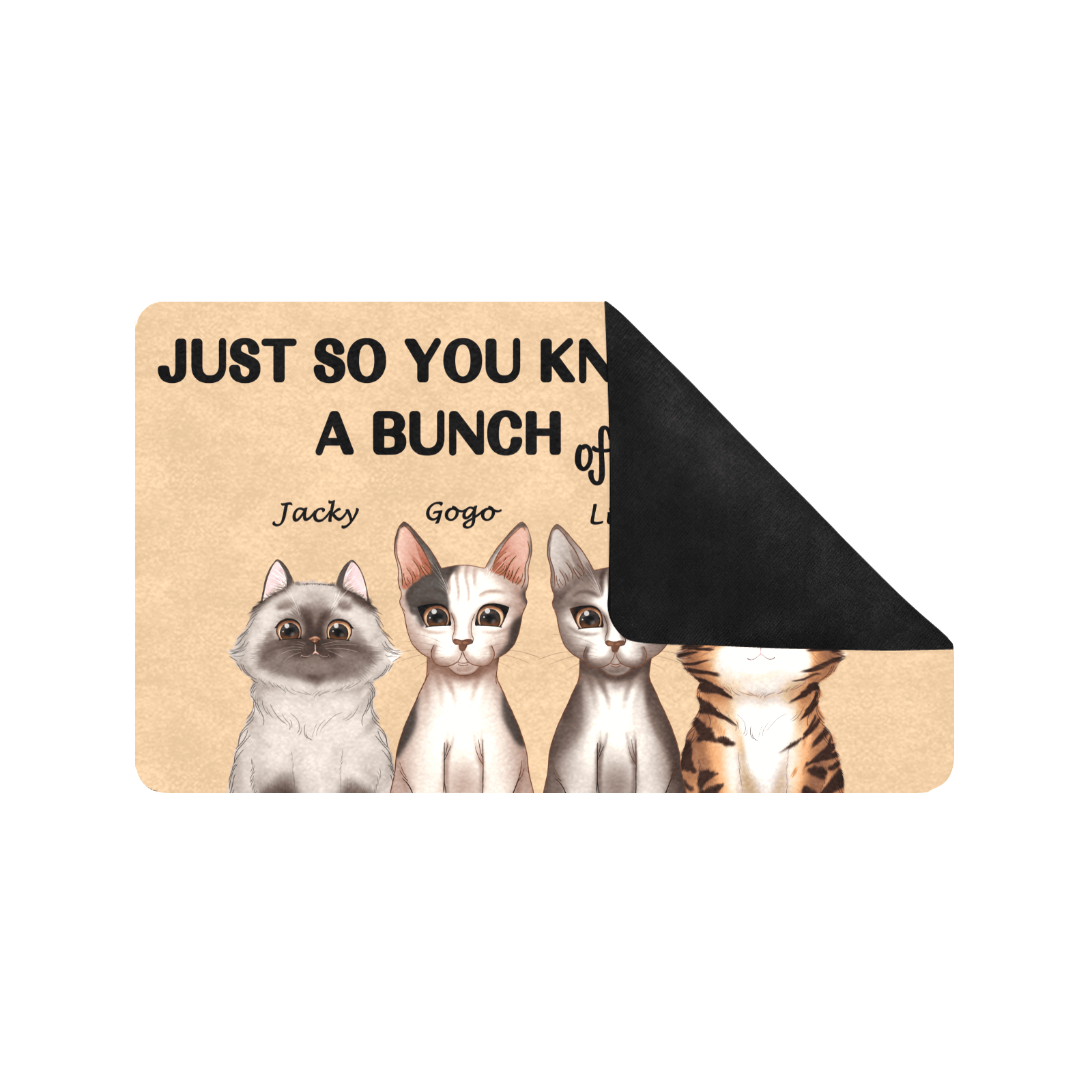 custom dog doormat