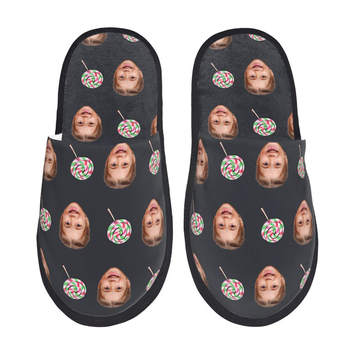 custom photo slippers