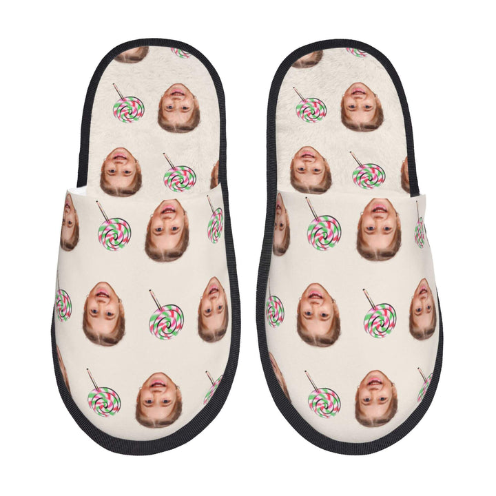 custom photo slippers