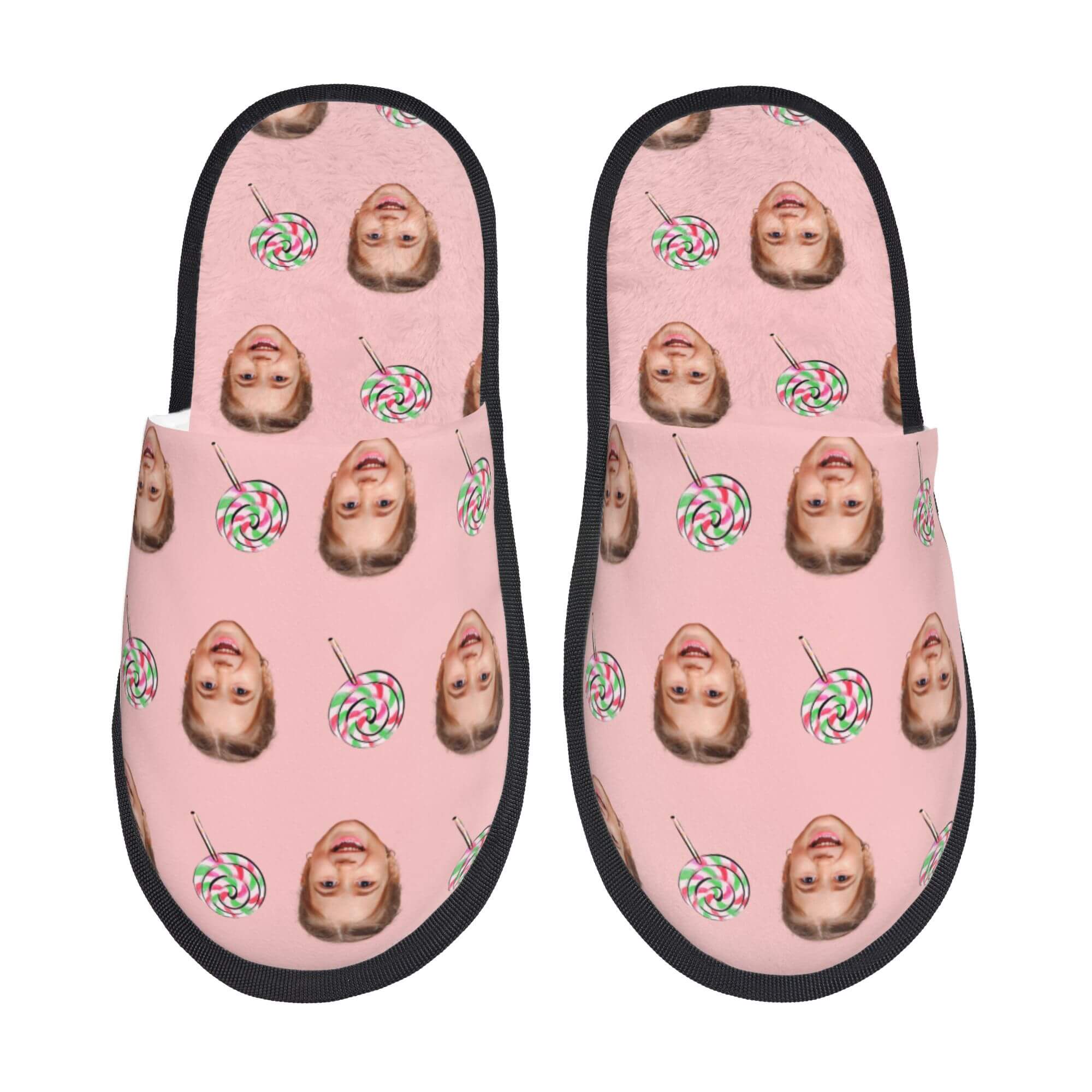 custom photo slippers