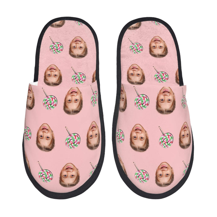 custom photo slippers