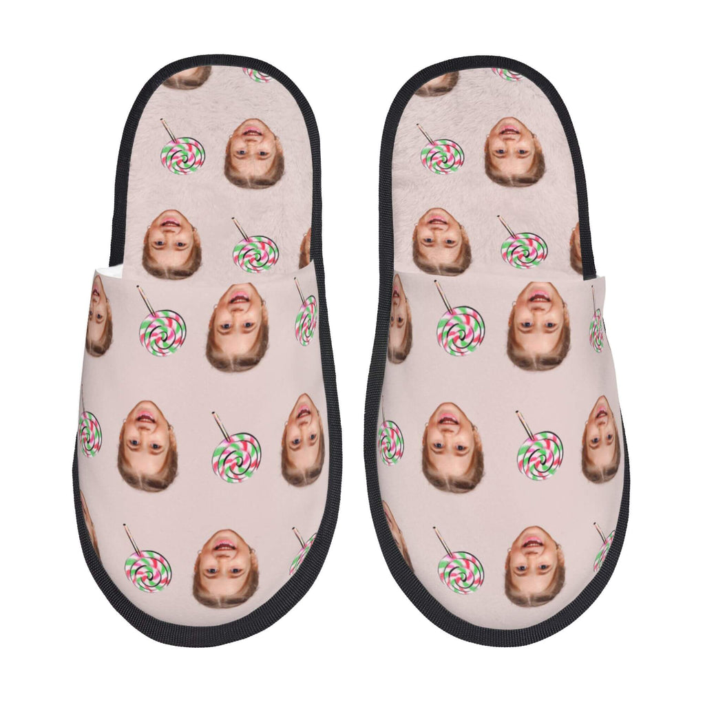 custom photo slippers