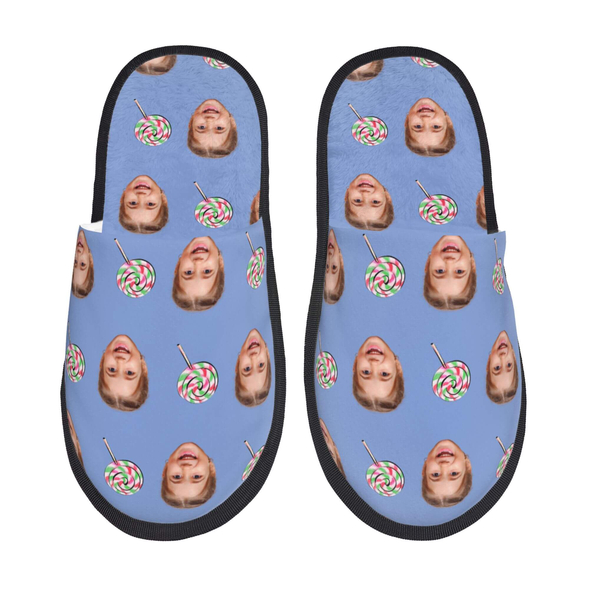 custom photo slippers