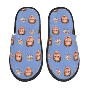 custom photo slippers