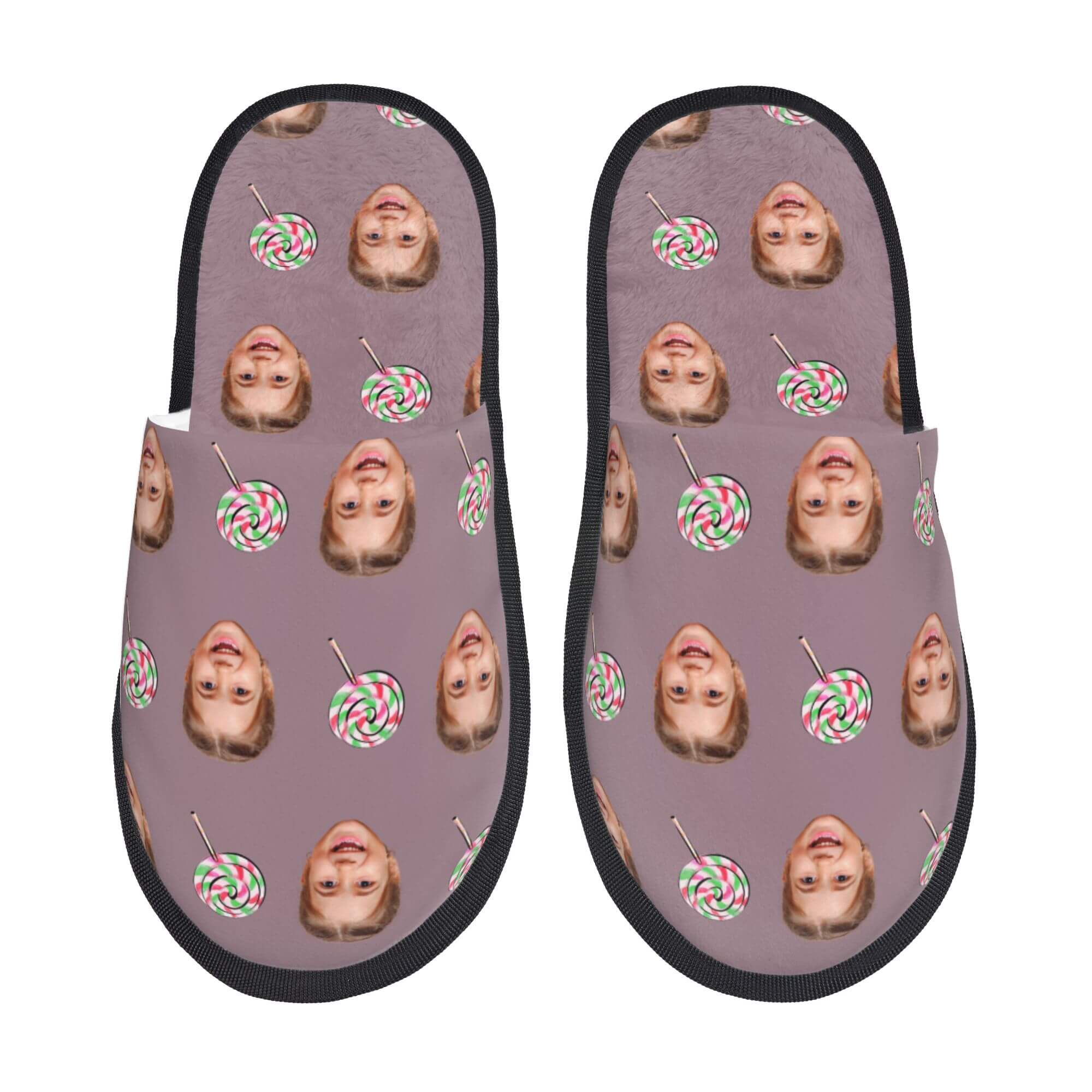 custom photo slippers